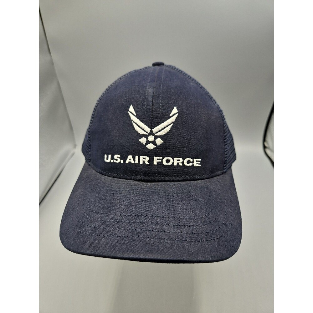 Blue Official US Air Force USAF Logo Deluxe Low Profile Adjustable Cap